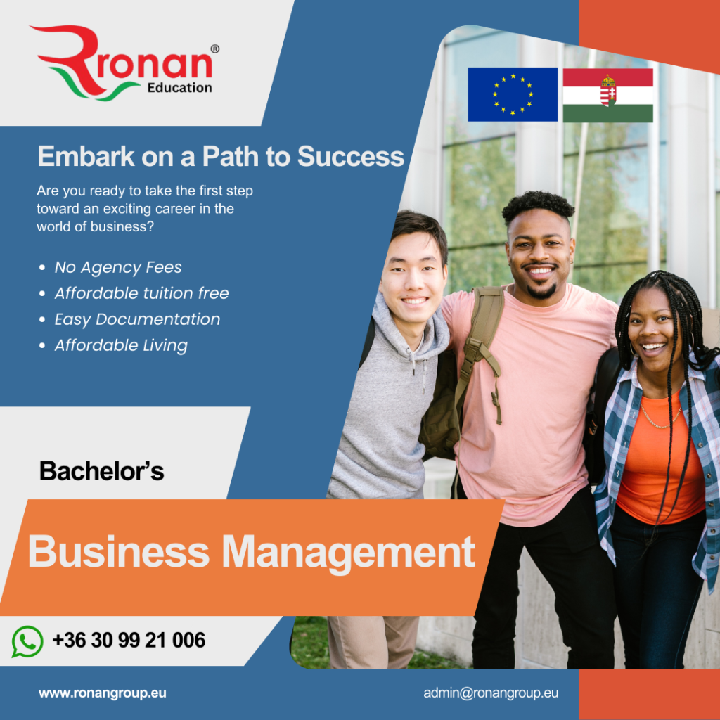 Embark on a Path to Success with a bachelor’s in business management